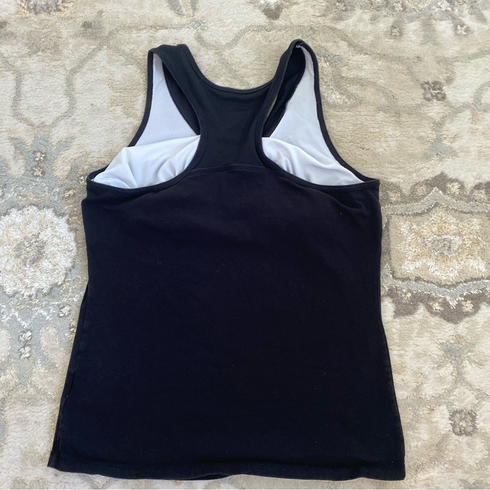 Danskin Black Athletic Tank Top large - Picture 3 of 3